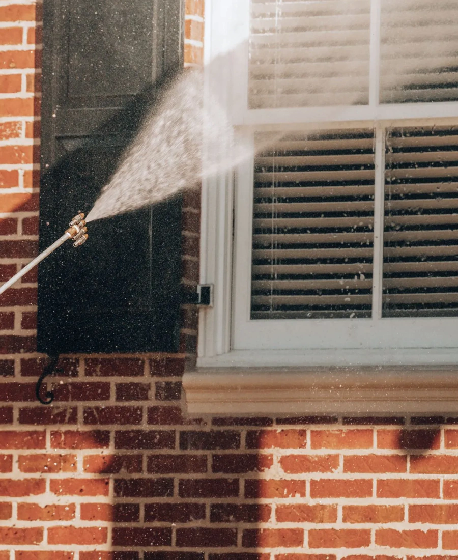 pressure washing